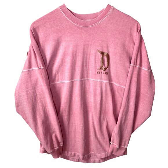 DISNEY Spirit Jersey Size XS Disneyland Resort Rose Gold‎ Glitter Disneybound - Picture 2 of 11